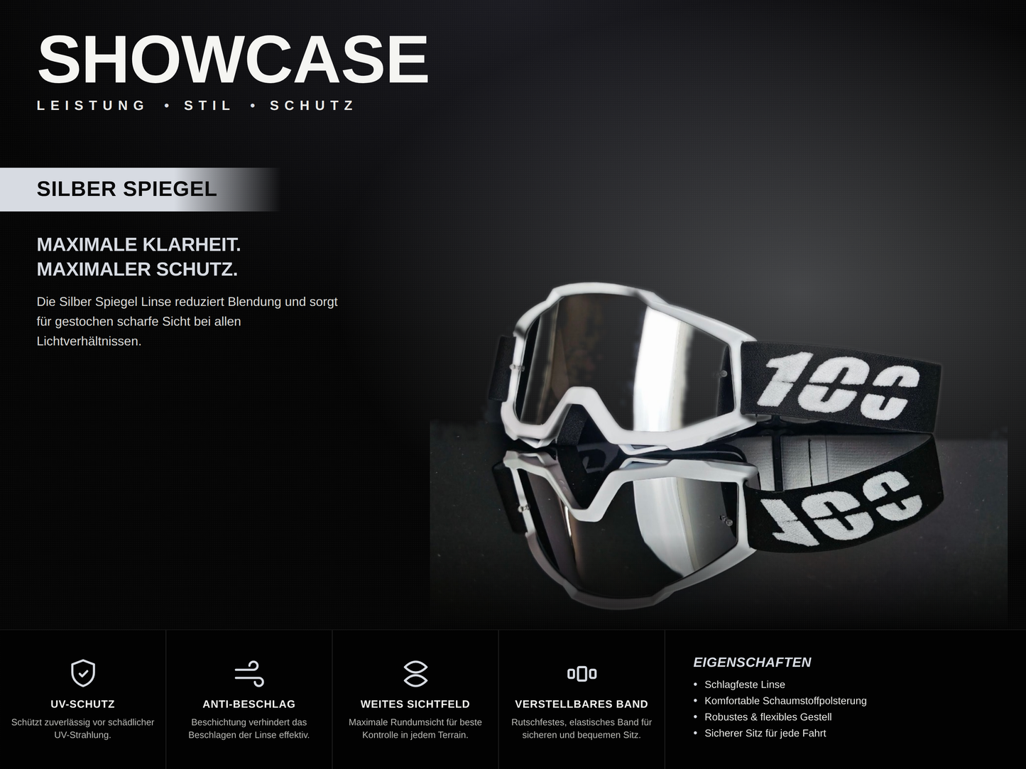 Nexride Goggle 2nd  Edition | White